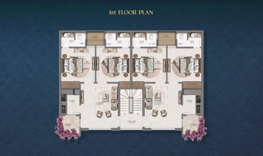 Bin Saeed Homes First Floor Layout Plan