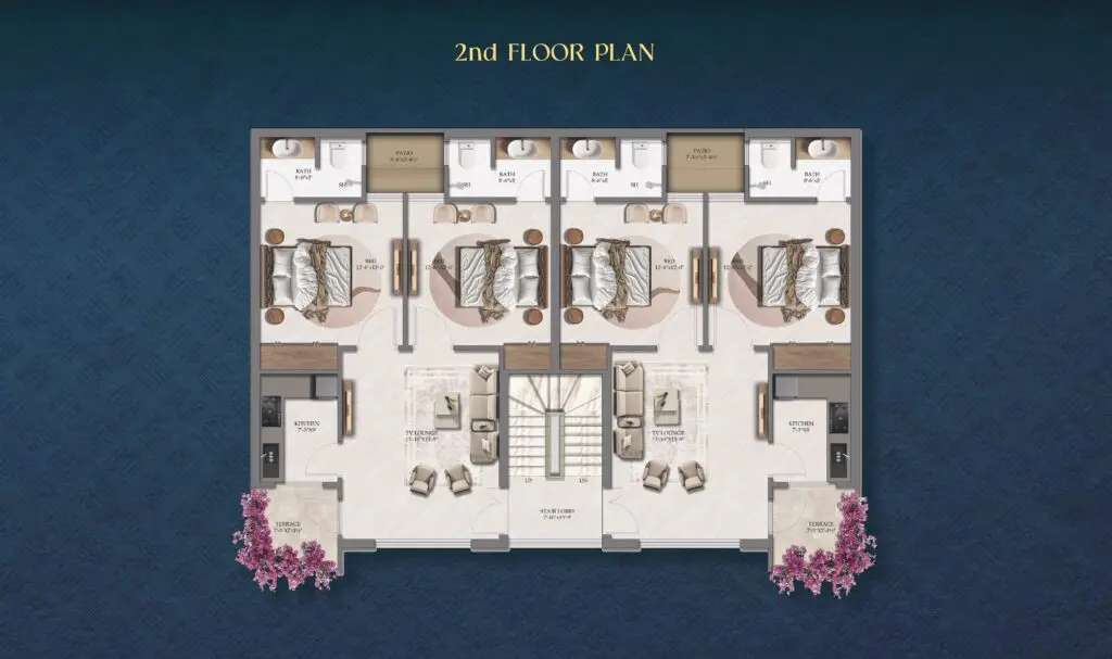 Bin Saeed Homes Second Floor Layout Plan